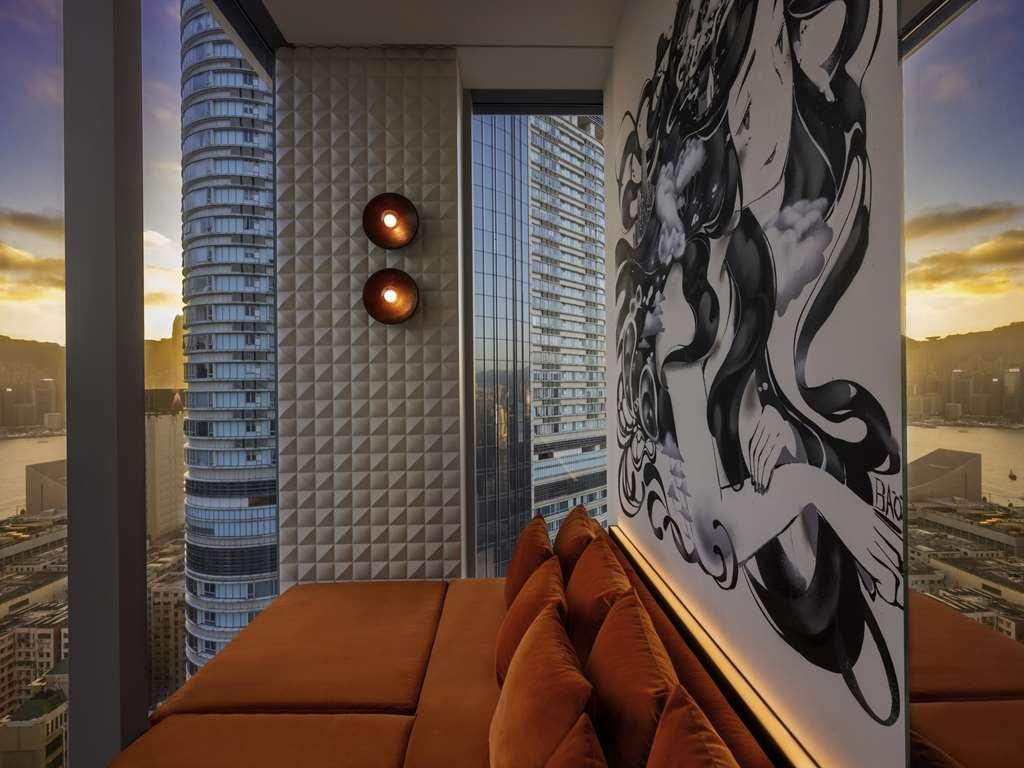 ホテル Mondrian 香港 レストラン 写真